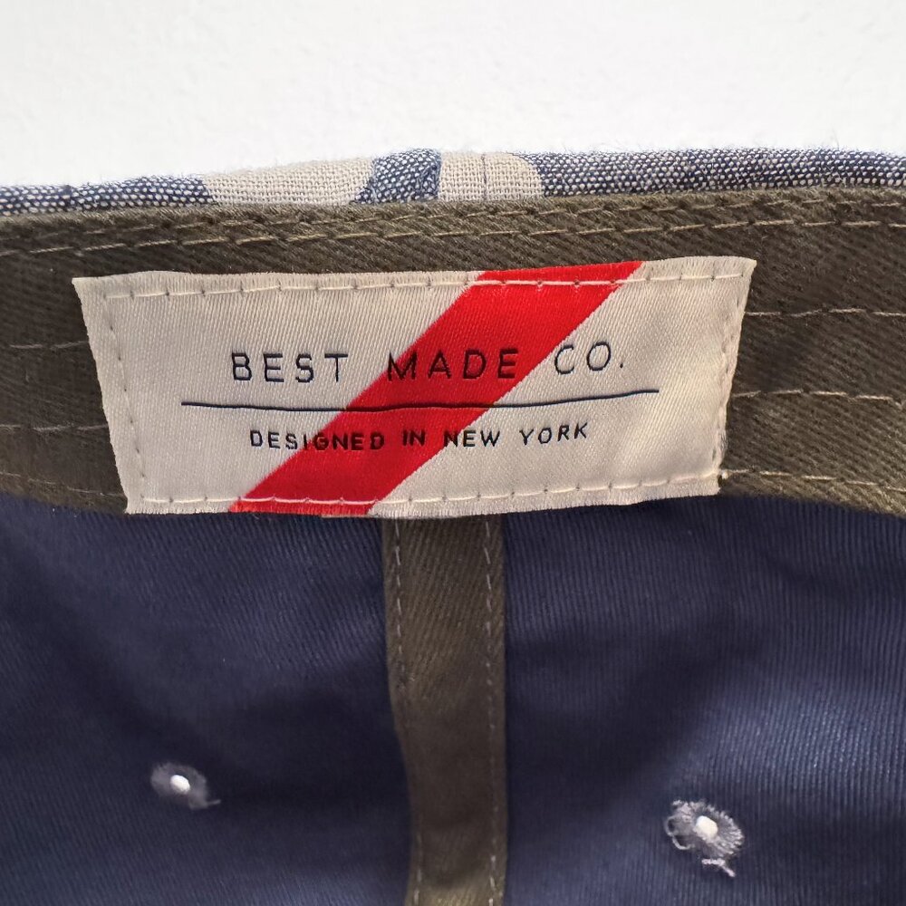 Best Made Co. Blue Chambray Polka Dot Hat - Picture 10 of 10